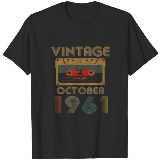 60 Years Old - 60Th Birthday Decoration Vintage Oc T-shirt
