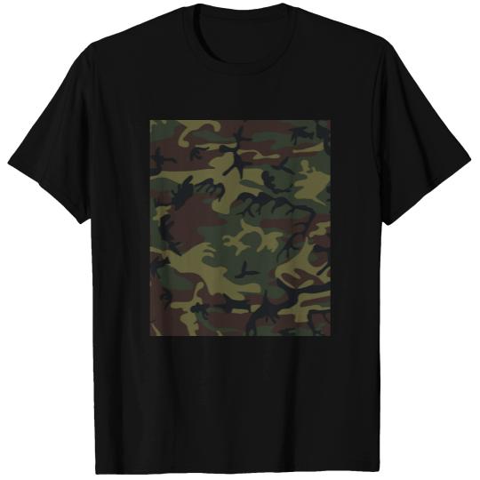army green camo T-shirt