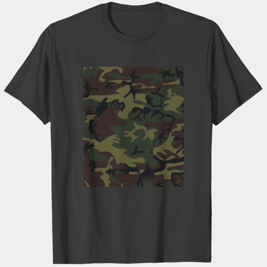 army green camo T-shirt