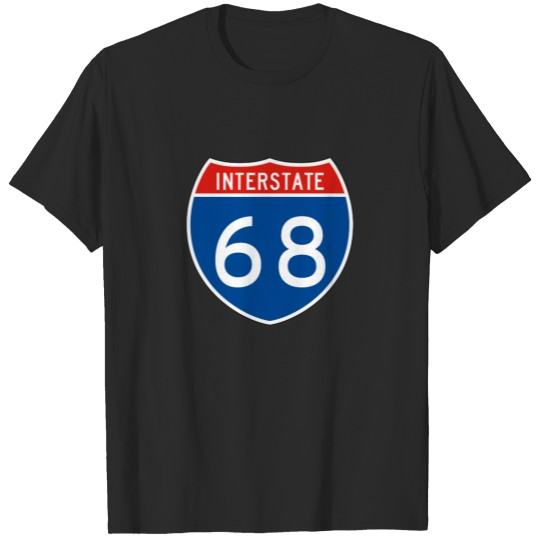 Discover Interstate Sign 68 T-shirt
