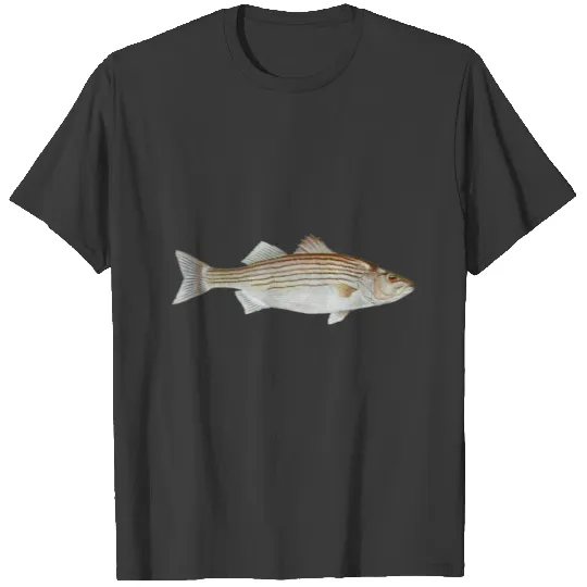Striped Bass Art T-shirt