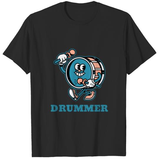 Drummer Comic T-shirt