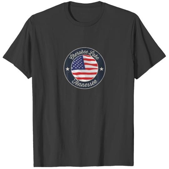 Cherokee Lake - Patriotic Tennessee Souvenir T-shirt