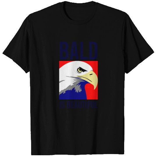 Bald is Beautiful American Eagle T-shirt
