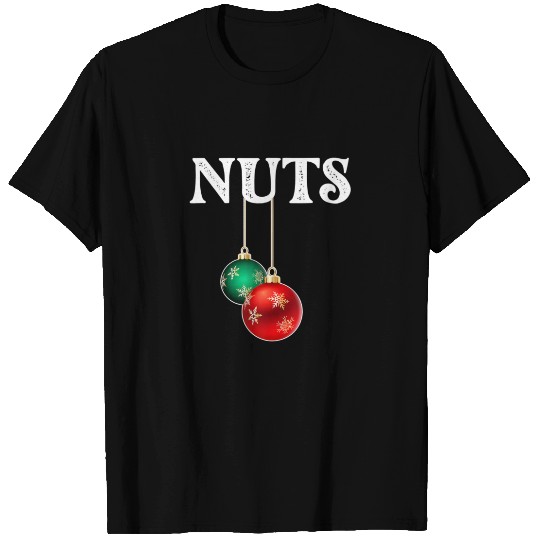 Chestnuts Christmas Mens Chest Nuts Matching Coupl T-shirt