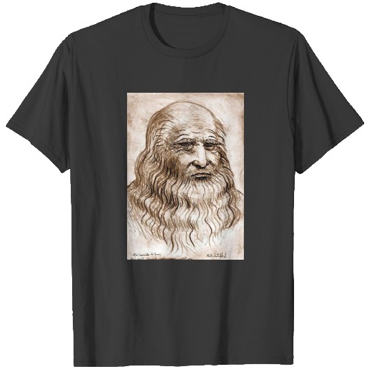 Leonardo da Vinci Portrait T-shirt