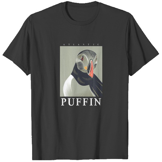 Atlantic Puffin Muffin Sea Birds Animal Fratercula T-shirt