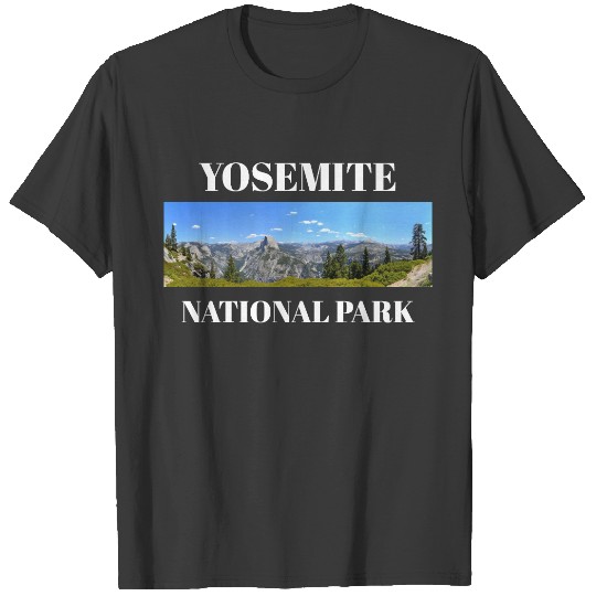 Yosemite National Park Panoramic T-shir T-shirt