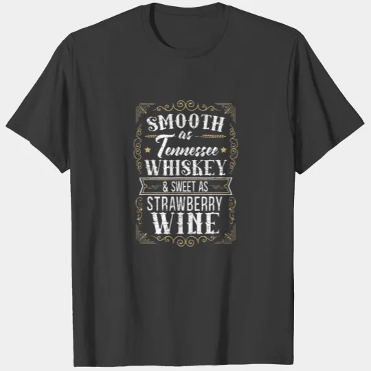 Mens Smooth As Tennessee Whiskey T-shirt