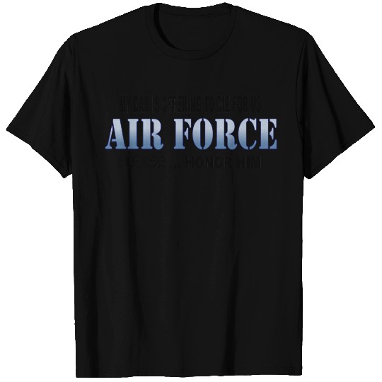 Air Force Dad Honor T-shirt