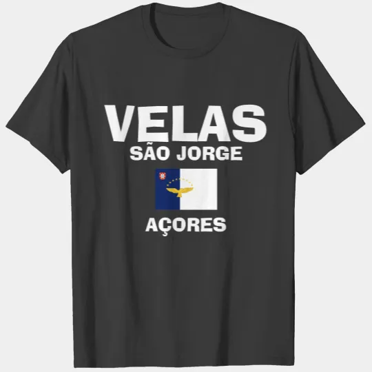 Velas* São Jorge Azores Flag T-shirt