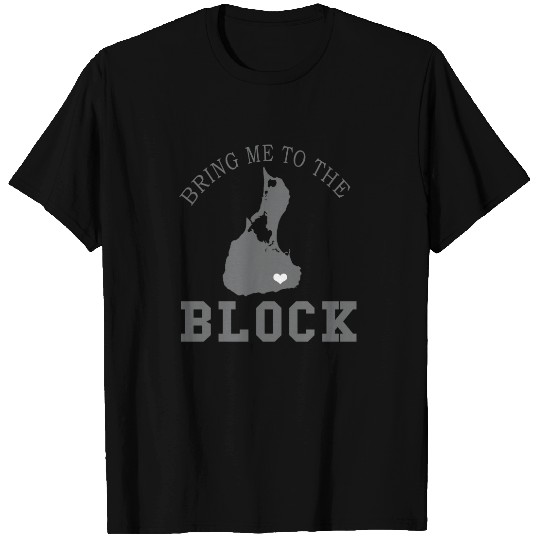 Bring Me to the Block - Block Island Map T-shirt