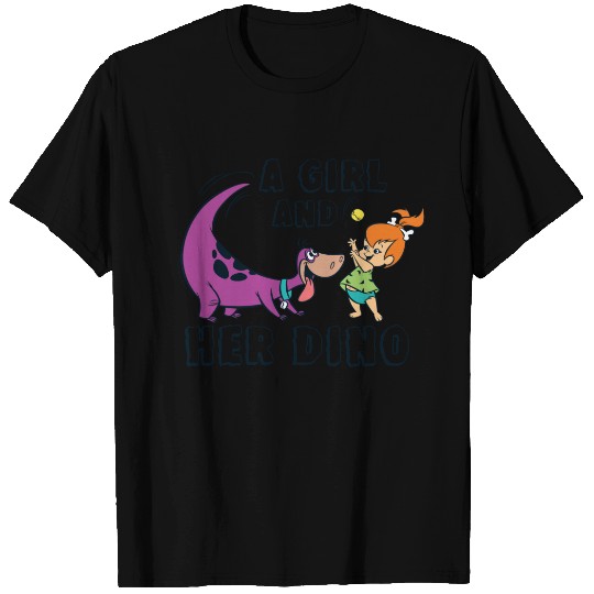 The Flintstones | Pebbles & Dino Play Ball T-shirt