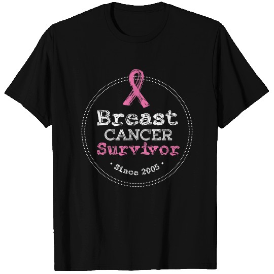 Breast Cancer Survivor Awareness Since 2005 Plus Size T-shirt