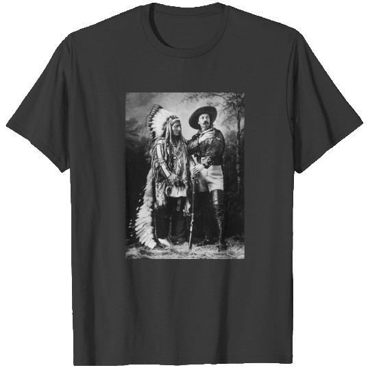 Buffalo Bill Cody & Sitting Bull - Circa 1885 T-shirt