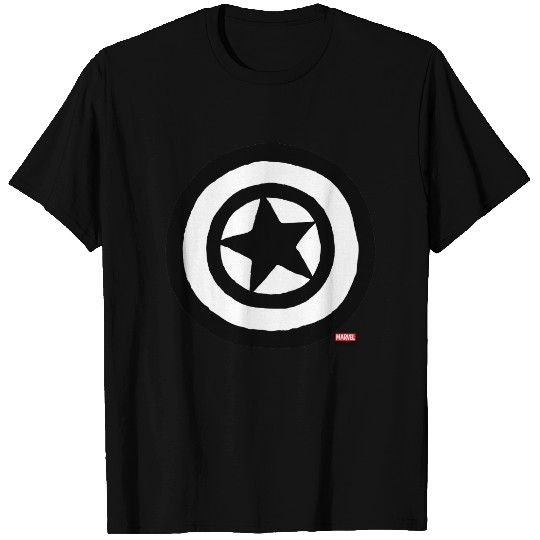 Pop Captain America Logo T-shirt