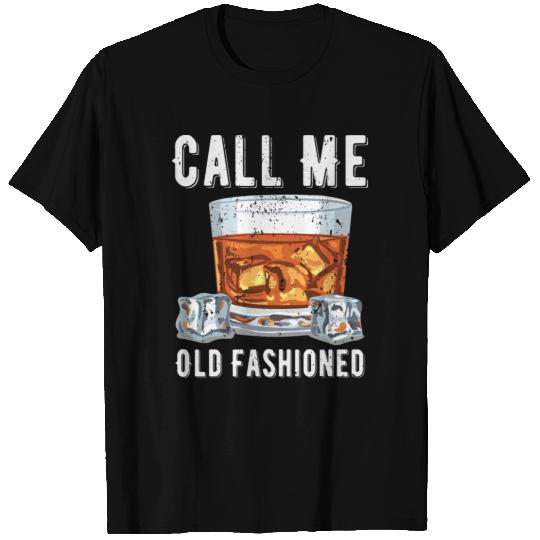 Vintage Call Me Old Fashioned , Distressed T-shirt
