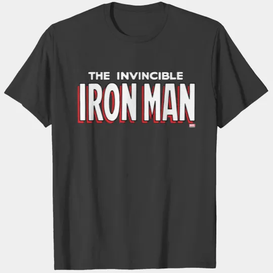 The Invincible Iron Man Logo T-shirt