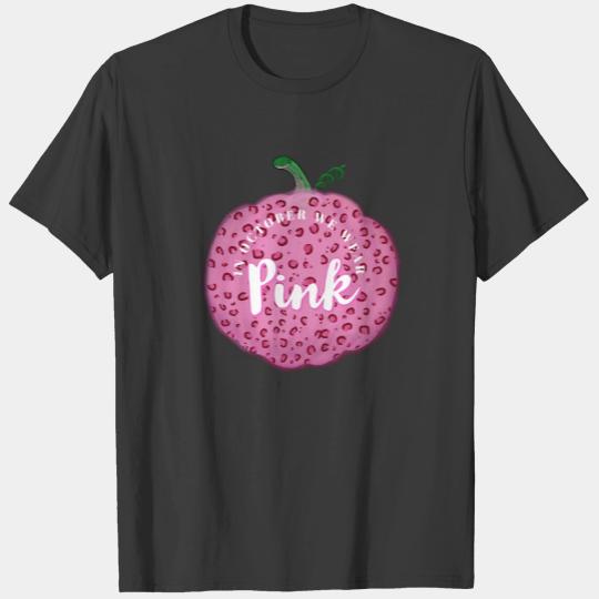 Pink pumpkin T-shirt