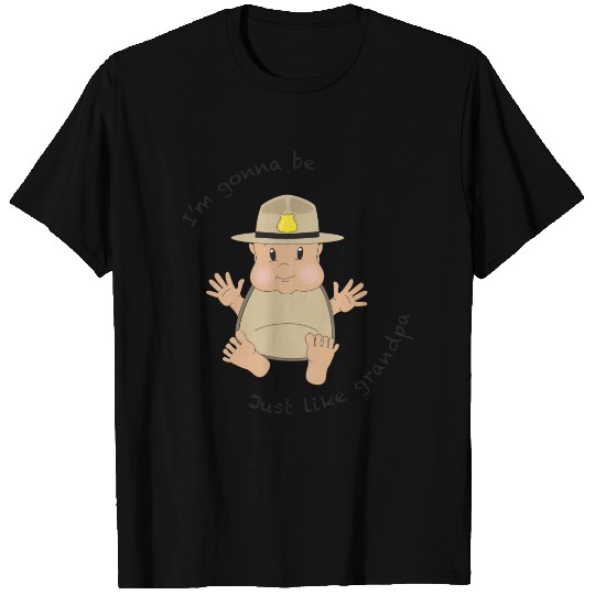 State trooper grandpa T-shirt