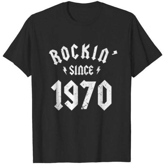 Classic Rock 1970 50th Birthday - Gift for 50 Year T-shirt