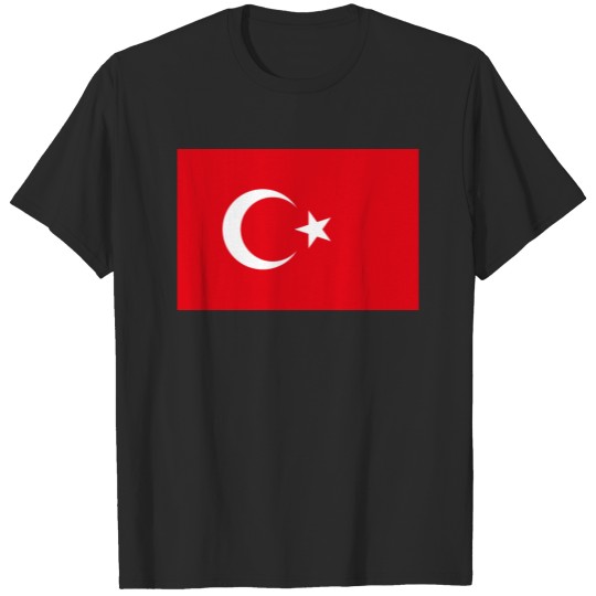 Turkey flag plus size T-shirt