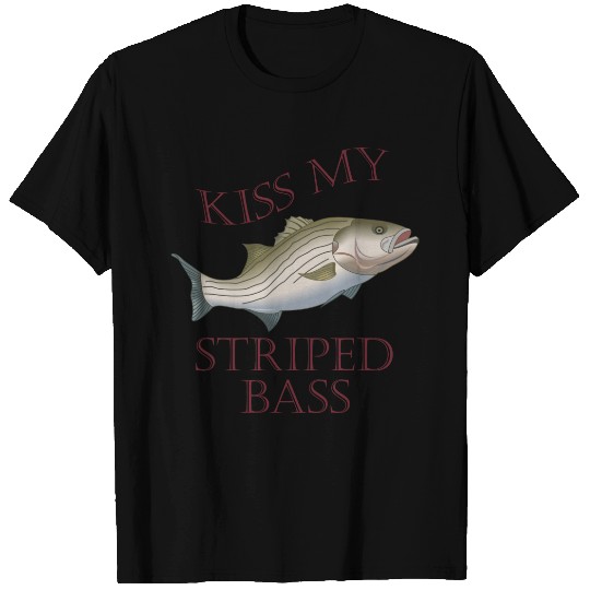 Kiss my Striped Bass T-shirt