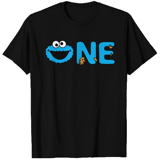 Cookie Monster First Birthday T-shirt