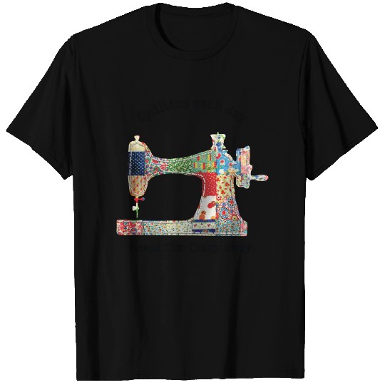 Patchwork Quilt Sewing Humor T-shirt