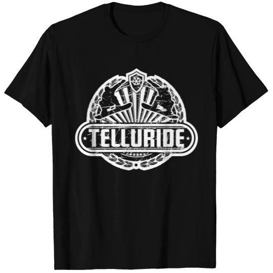 Telluride Old Shield White T-shirt