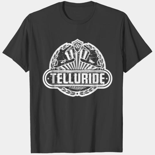 Telluride Old Shield White T-shirt