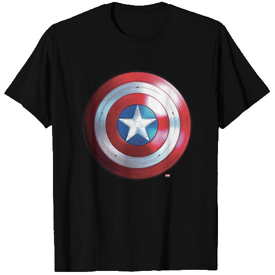 Captain America Shield Badge T-shirt