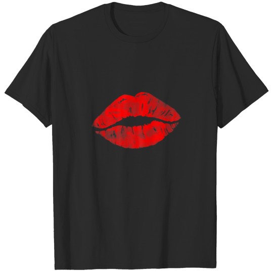 Discover Womens Lips Kissing Mouth 80S 90S 80S 90S Motto Vi T-shirt