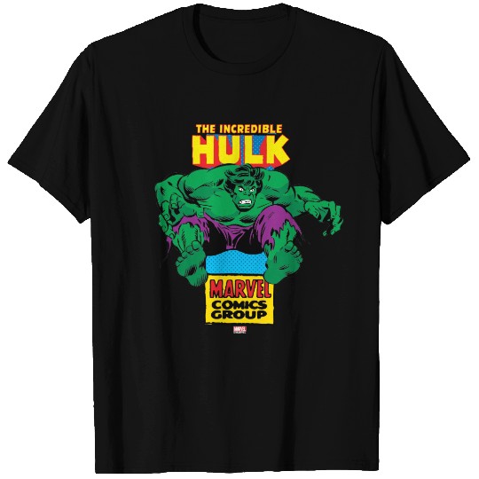 Hulk Retro Comic Character T-shirt