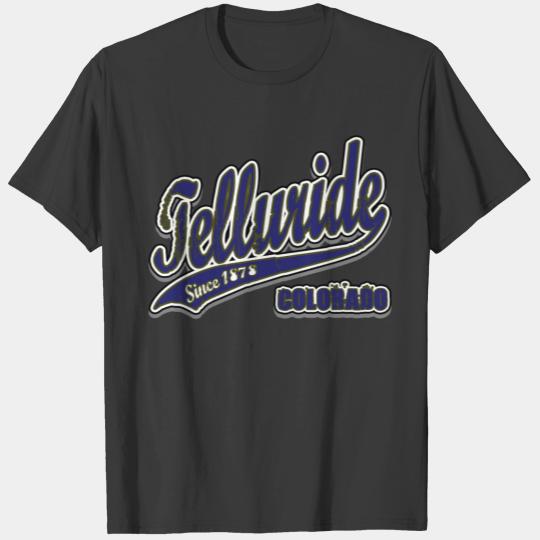 Telluride Grunge Baseball Jersey T-shirt