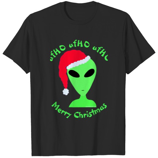 Z Fun Alien Santa Geek Humor Comical Funny LGM Sweat T-shirt