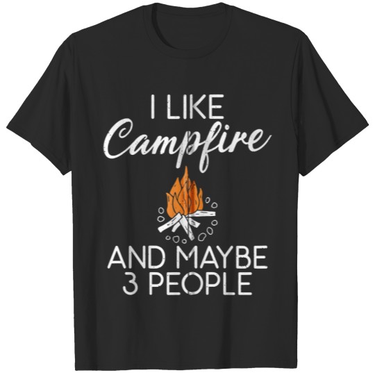 Discover I like Campfire and maybe 3 People Travel Nature R T-shirt