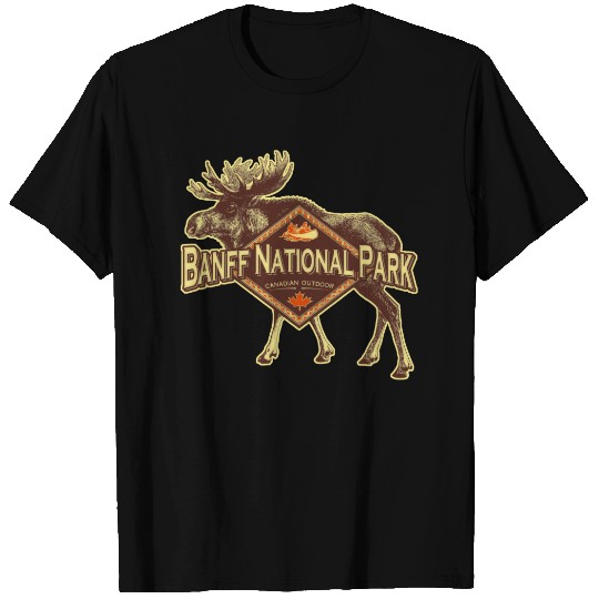 Banff Natl Park Moose T-shirt