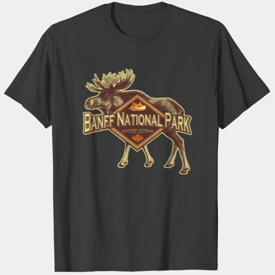 Banff Natl Park Moose T-shirt