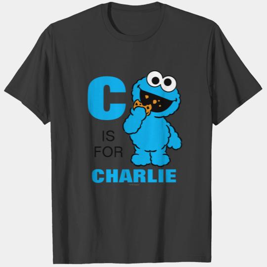 C is for Cookie Monster | Add Your Name T-shirt