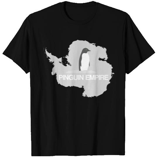 Antarctica - Pinguin Empire Deep Royal Blue T-shirt