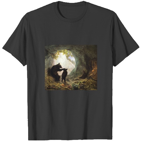 William Holbrook Beard Bear And Cubs 1864 T-shirt