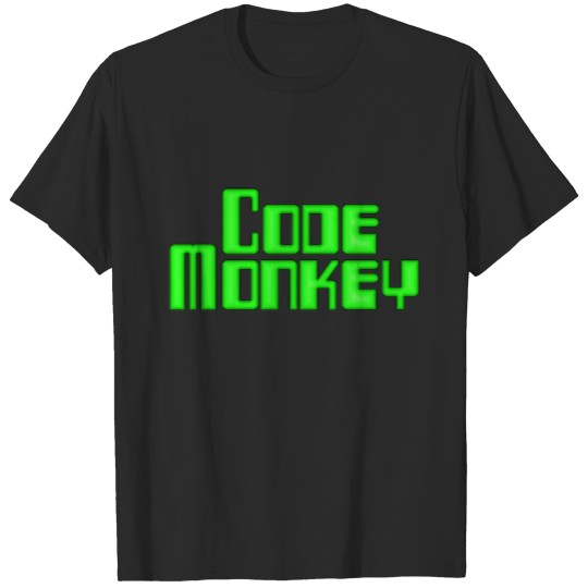 Discover Code Monkey  (Backprint) T-shirt