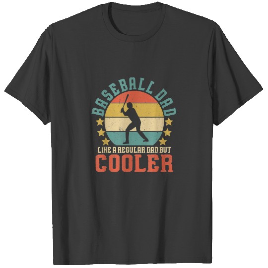Baseball Dad Funny Baseball Lover Father's Day T-shirt