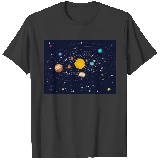 Planets of Solar System 2 T-shirt