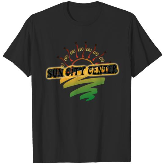 Discover Sun City Center with Sunset Design T-shirt