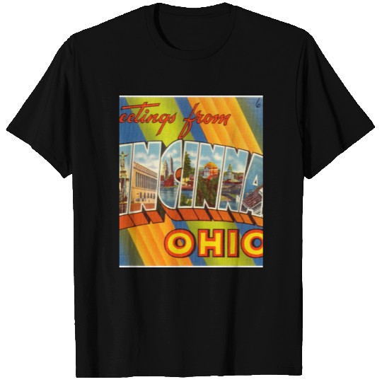 Greetings From Cincinnati Ohio T-shirt
