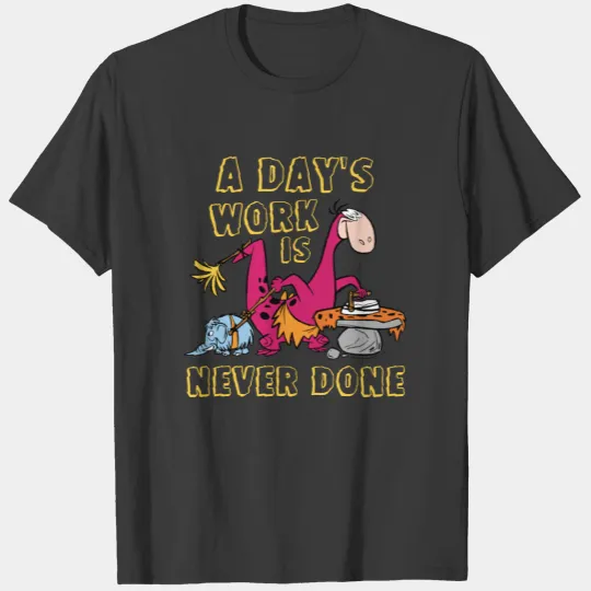 The Flintstones | Dino Cleaning House T-shirt
