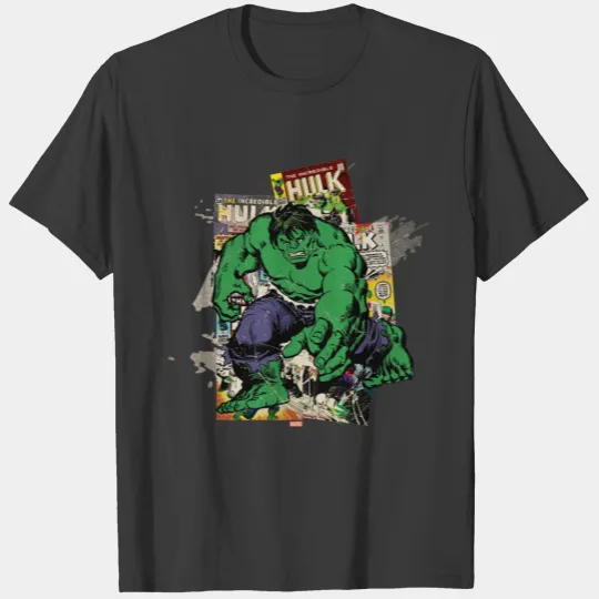 Hulk Retro Comic Graphic T-shirt