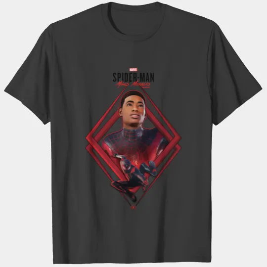 Spider-Man Miles Morales Unmasked Graphic T-shirt